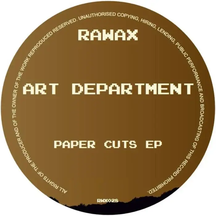 Art Department – Paper Cuts EP on Rawax