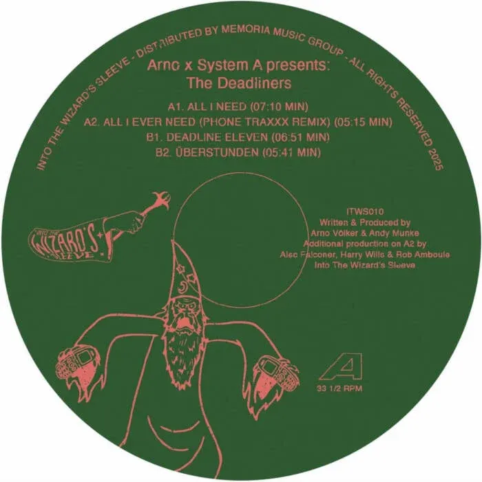 Arno - The Deadliners on Into The Wizard’s Sleeve (DJ Tools) / Tech House | Duration: (07:12) | Key: , BPM: