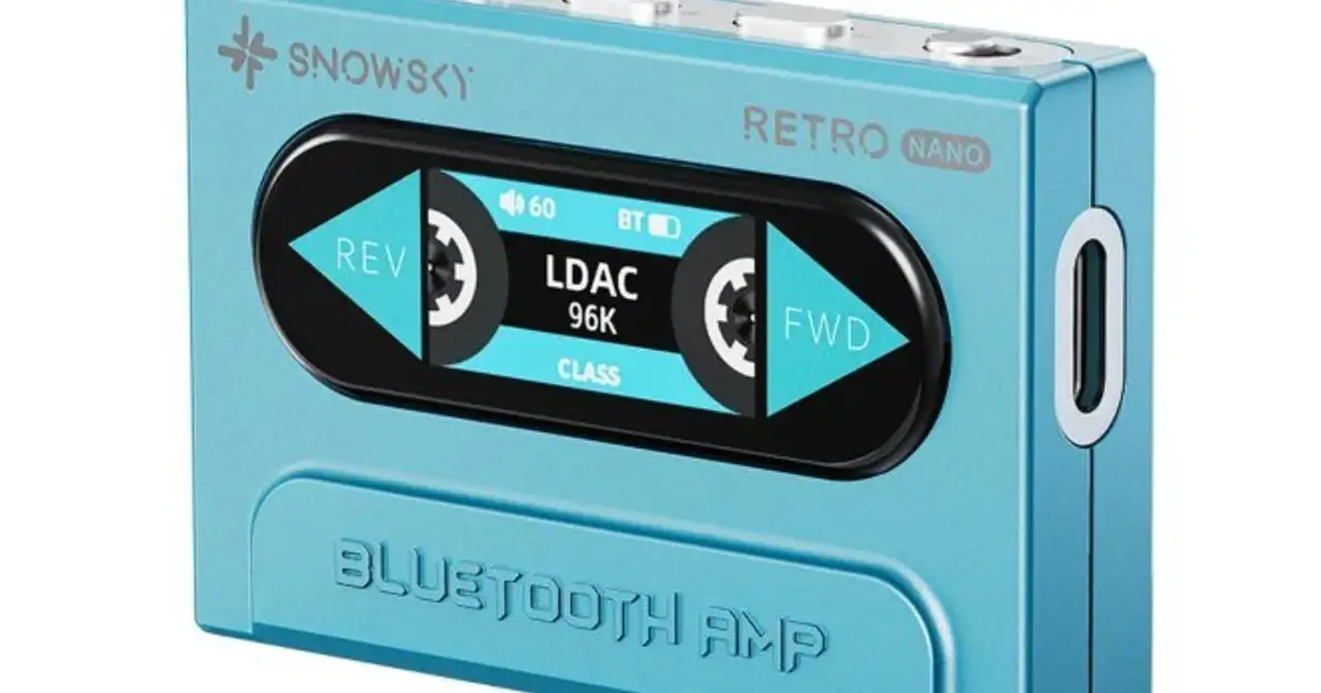 FiiO Snowsky Retro Nano: Cassette DAC Amp Debuts at $59