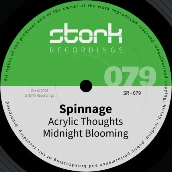 Spinnage - Acrylic Thoughts / Midnight Blooming on STORK Recordings (DJ Tools) / Deep House