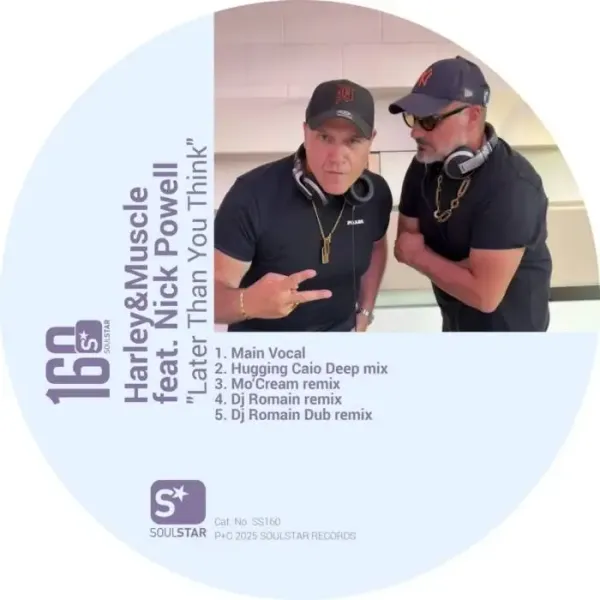 Harley, Muscle, Nick Powell - Later Than You Think on Soulstar Records (DJ Tools) / Deep House