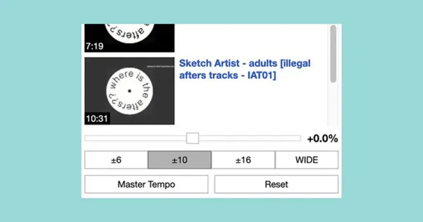 Bandcamp Tempo Adjust: DJ Extension With BPM Control
